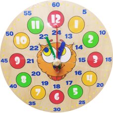 Модель часов демонстрационная «Совушка», 20 см.