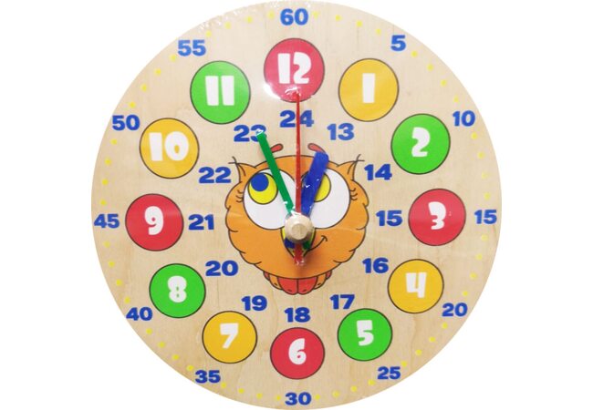 Модель часов демонстрационная «Совушка», 20 см.