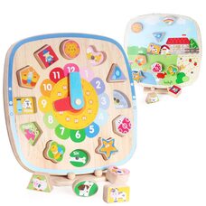 Часы-вкладыши «Животные»