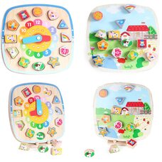 Часы-вкладыши «Животные»