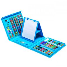 Набор для творчества, 208 предметов (голубой)