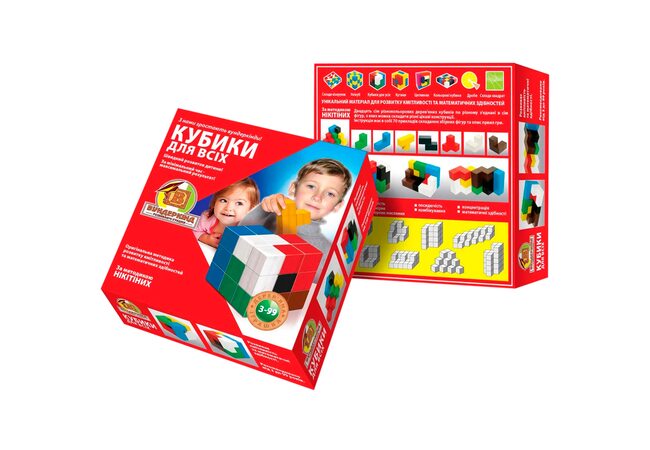 Кубики Никитина «Кубики для всех»