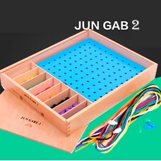 Игровой набор Дары Фребеля. Комплект 12 - Мозаика-шнуровка