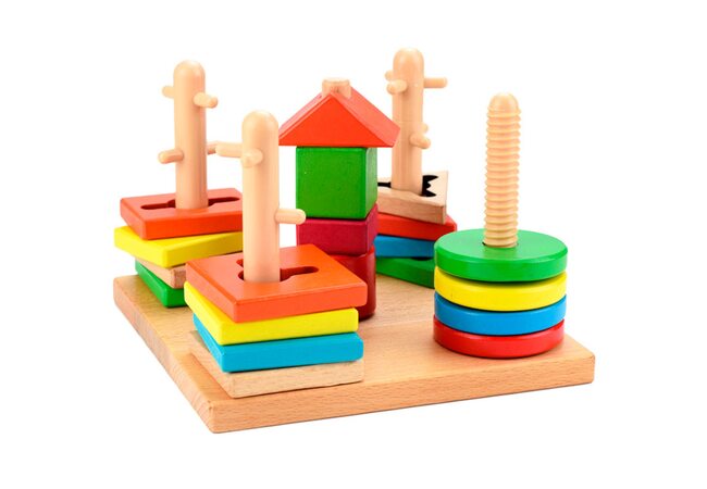 Пирамидка-сортер «Логика-фигуры»