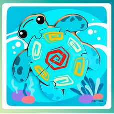 Пазл «Черепаха» 7 дет.