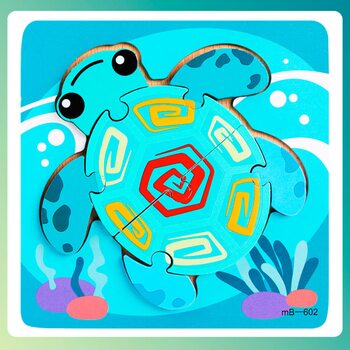 Пазл «Черепаха» 7 дет.