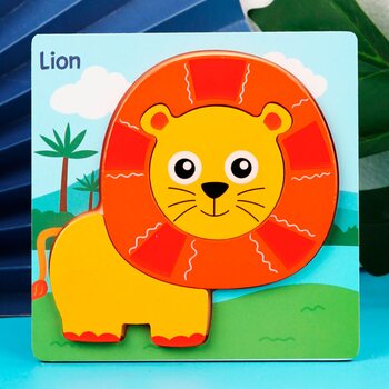 Пазл «Левеня»,  3 дет.