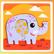 Собери картинку «Слон»