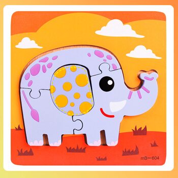 Собери картинку «Слон»