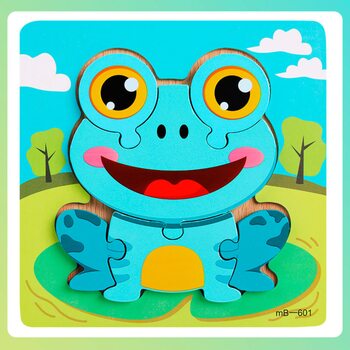 Пазл «Лягушонок», 6 дет.