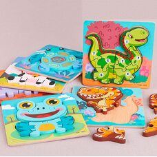 Пазл для самых маленьких «Ассорти» (объемные детали)