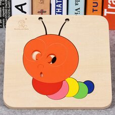 Пазл «Гусеница» 6 дет.