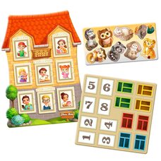 Развивающая игра «Домик с заданиями»