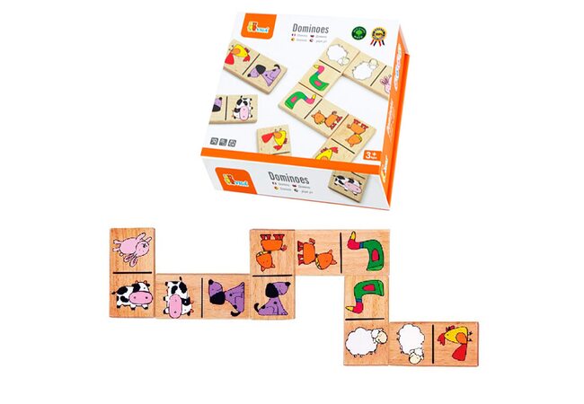 Домино «Веселая ферма» 28 шт.