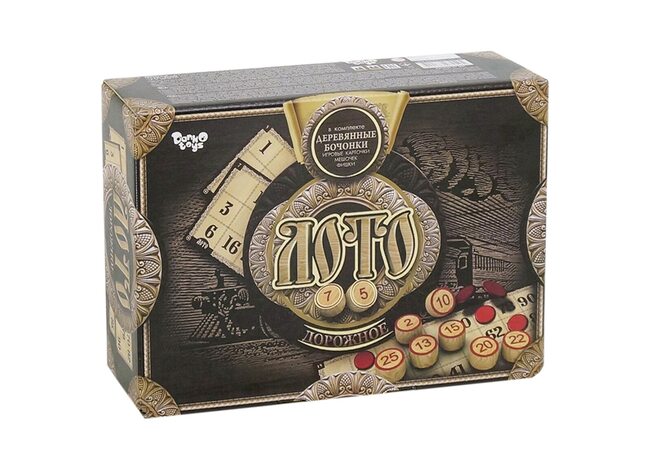 Настольная игра «Лото дорожное»