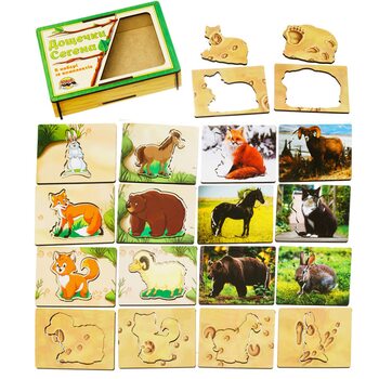 Доски Сегена «Следы животных»