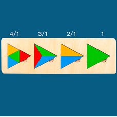 Дроби «Гео». Треугольник.