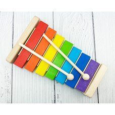 Деревянный ксилофон, 7 тонов