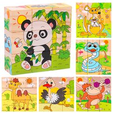 Кубики «Экзотик», 9 шт