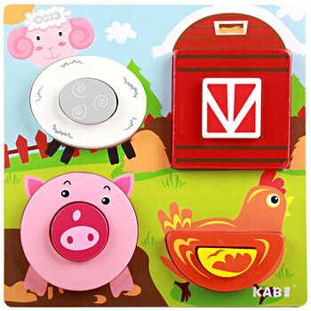 Объемные пазлы-картинки «Farm»