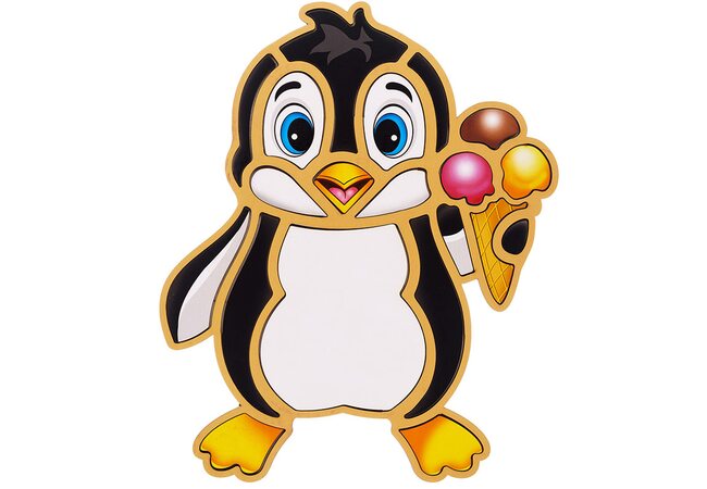 Большая фигура-пазл «Пингвин»