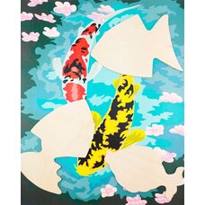 Раскраска «Мультирыбки», 3 шт.