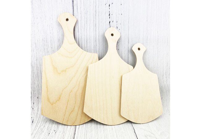 Кухонные доски для росписи (набор №1)