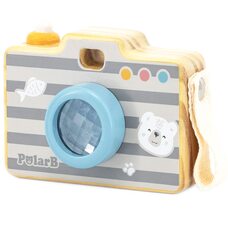 Деревянная фотокамера с калейдоскопом