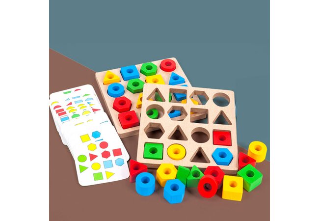 Геометрическая головоломка-сортер