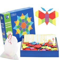 Геометрический пазл «Сложи узор», 130 дет.