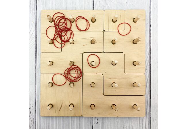 Геоборд-головоломка (математический планшет)