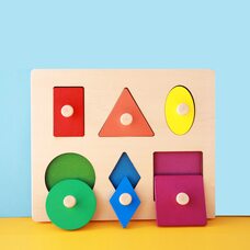 Вкладыши с геометрическими фигурами