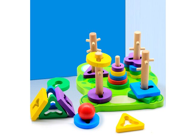 Геометрический сортер «Лягушонок»