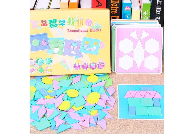 Геометрический пазл «Сложи узор», 190 дет.