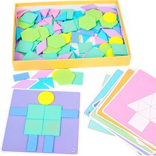 Геометрический пазл «Сложи узор», 190 дет.