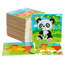 Пазл «Животные», 9 дет