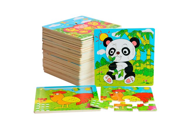 Пазл «Животные», 9 дет