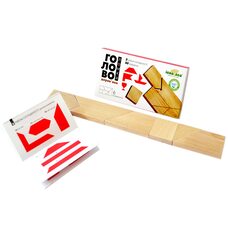 Деревянная головоломка, 6 деталей