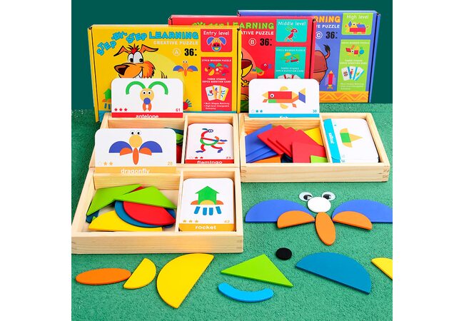 Творча головоломка «Гео-пазли»