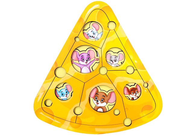 Игра-головоломка «Мышата в сыре»