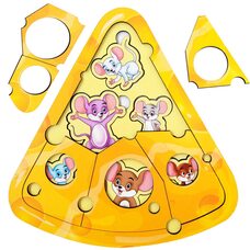 Игра-головоломка «Мышата в сыре»