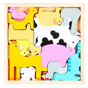 Головоломка-пазл «Домашні тварини»