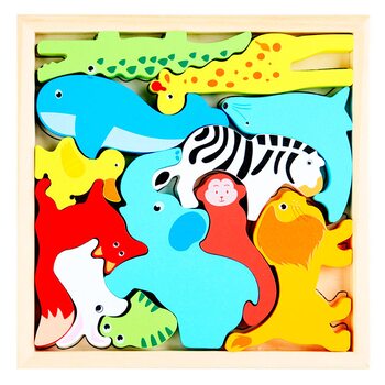 Головоломка-пазл «Екзотичні тварини»