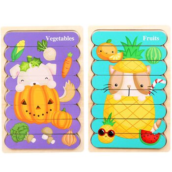 Головоломка-пазл «Фрукты-Овощи»