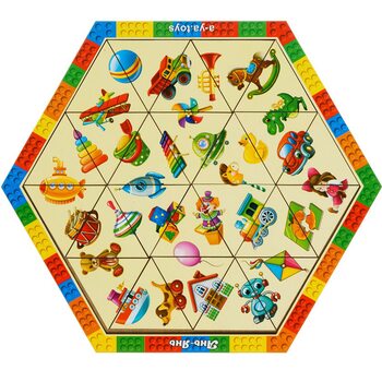 Головоломка-пазл «Дитячі іграшки», 24 дет.