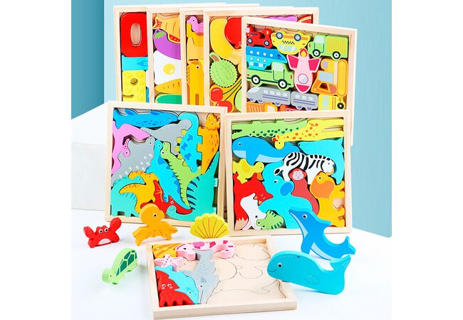 Головоломка-пазл «Цікавий тетріс»