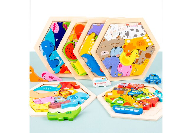 Серия деревянных головоломок «Умняшки»