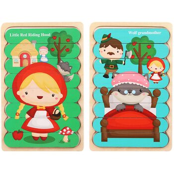 Головоломка-пазл «Красная шапочка»