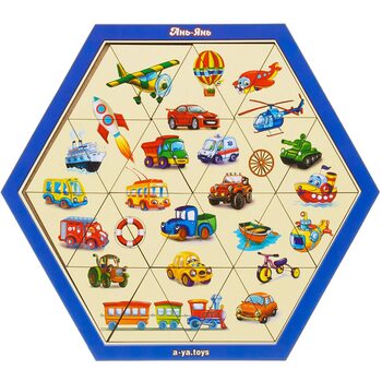Пазл-головоломка «Транспорт», 24 дет.