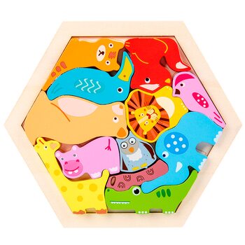 Головоломка-пазл «Зоопарк»